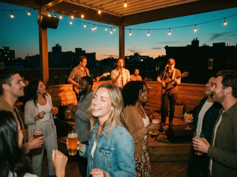 American contemporary music genre artwork